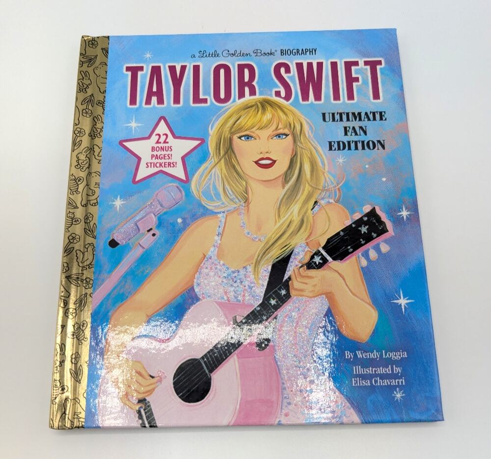 Taylor Swift A Little Golden Book Biography Ultimate Fan Edition Activities New